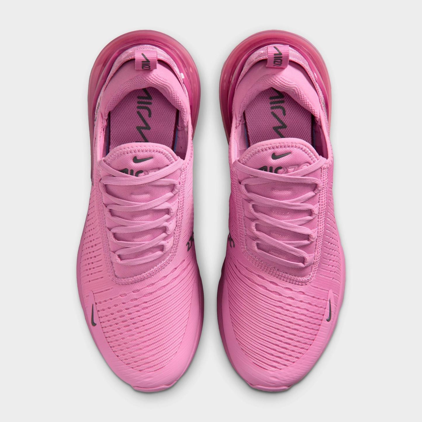 Women's Nithtke Air Max 270 Casual Shoes - Part 1 - Light Magenta/Light Magenta/Smoke Grey - Top view
