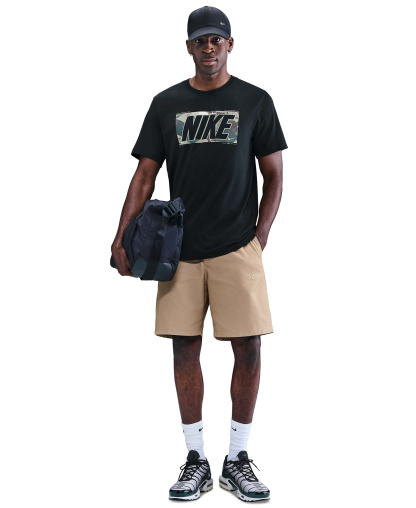 Nike Men's Short-Sleeve Cotton T-Shirt - Black