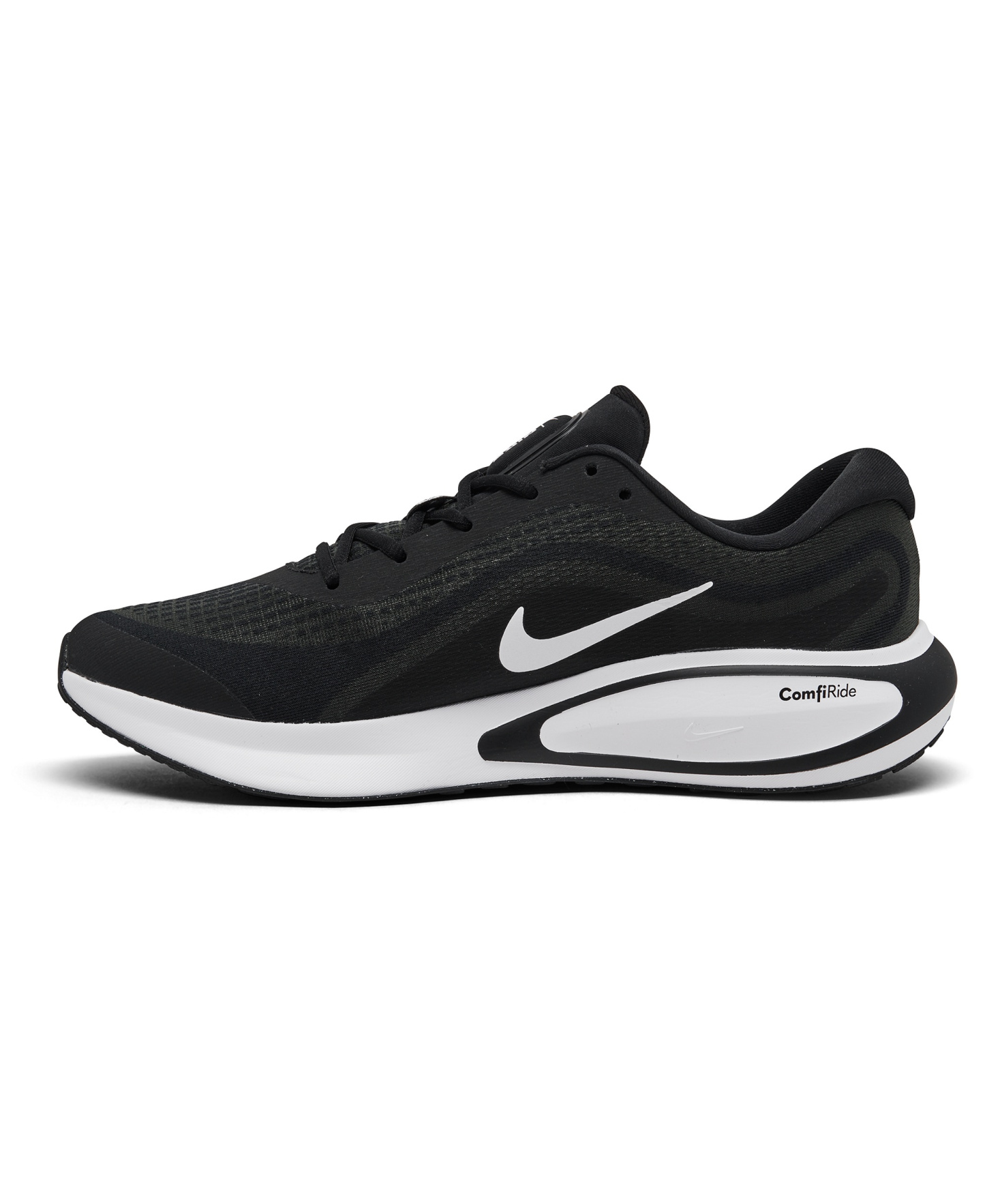 Nike Men's Journey Run Running Sneakers from Finish Line - Black/white