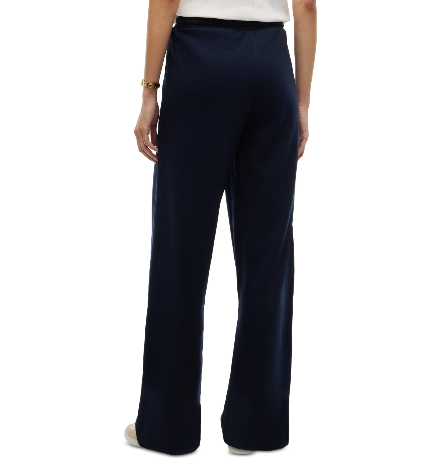 Tommy Hilfiger Women's Marina Straight-Leg Mid-Rise Drawstring Sweatpants - Navy Blue