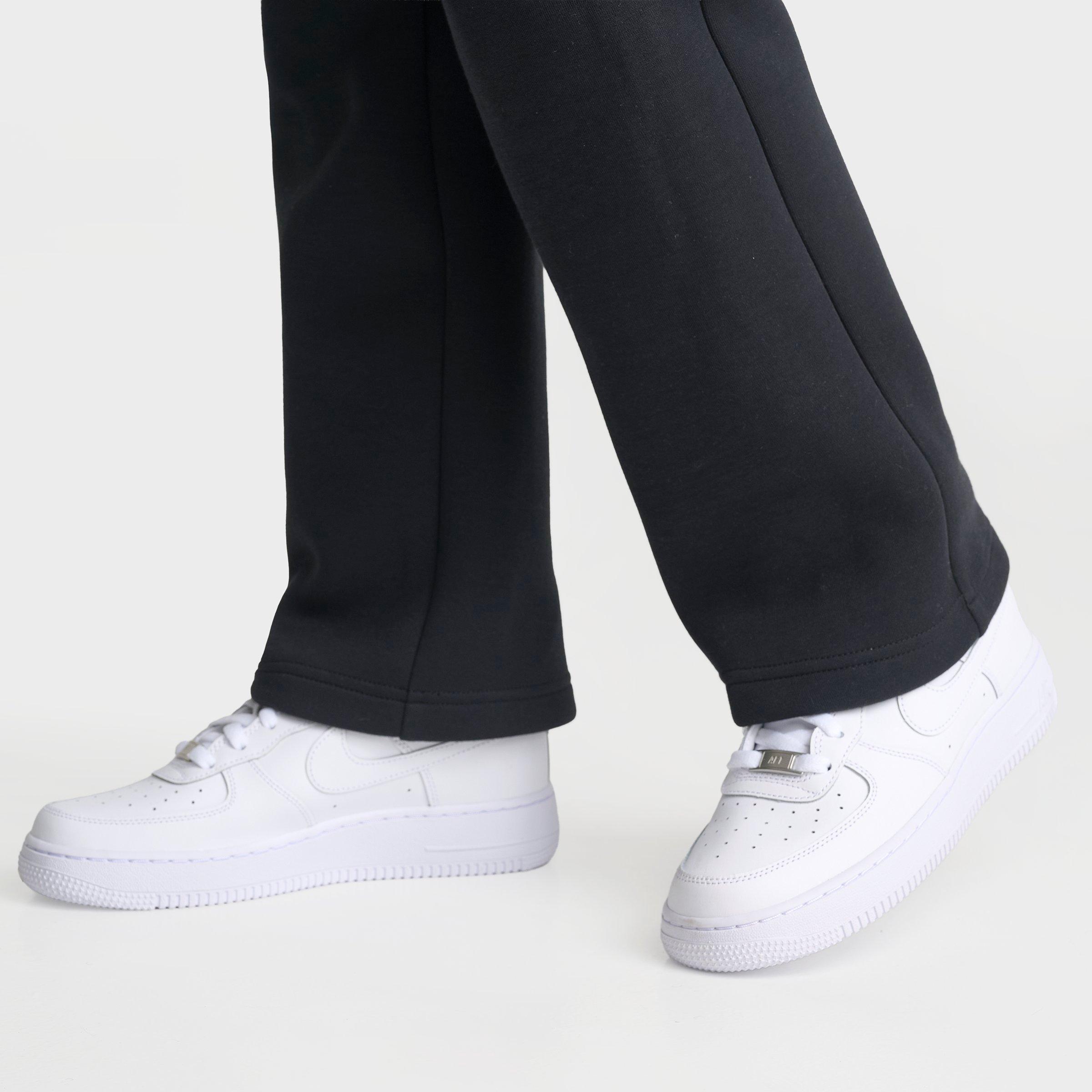 Big Kids' Nithtke Sportswear Tech Fleece Open Hem Pants - Black