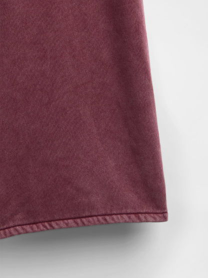 VintageSoft Baggy Sweatpants - Tuscan red wash