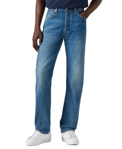 Levi's Men's 501® Regular-Fit Lightweight Button Fly Jeans - Cascade Lightweight