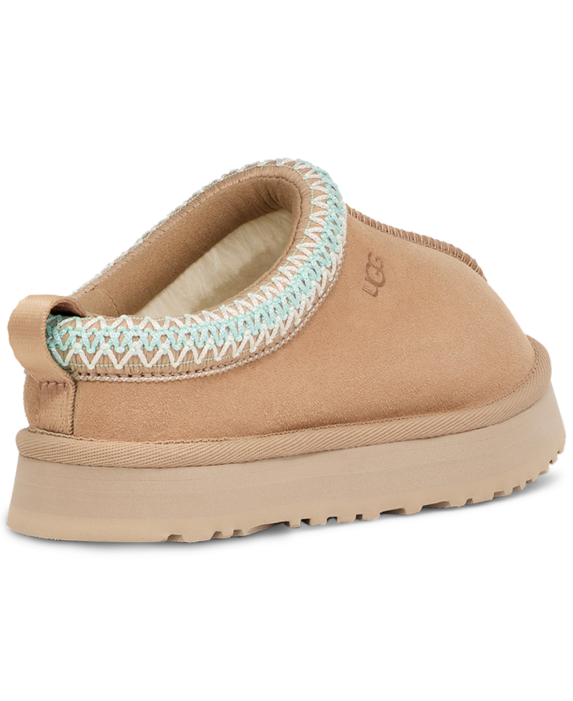 UGG® Kids Tazz Slip-On Clog Slippers - Sand