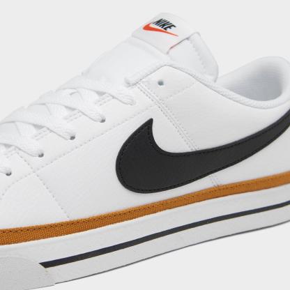 Men's Nike Court Legacy Next Nature Casual Shoes - White/Desert Ochre/Black