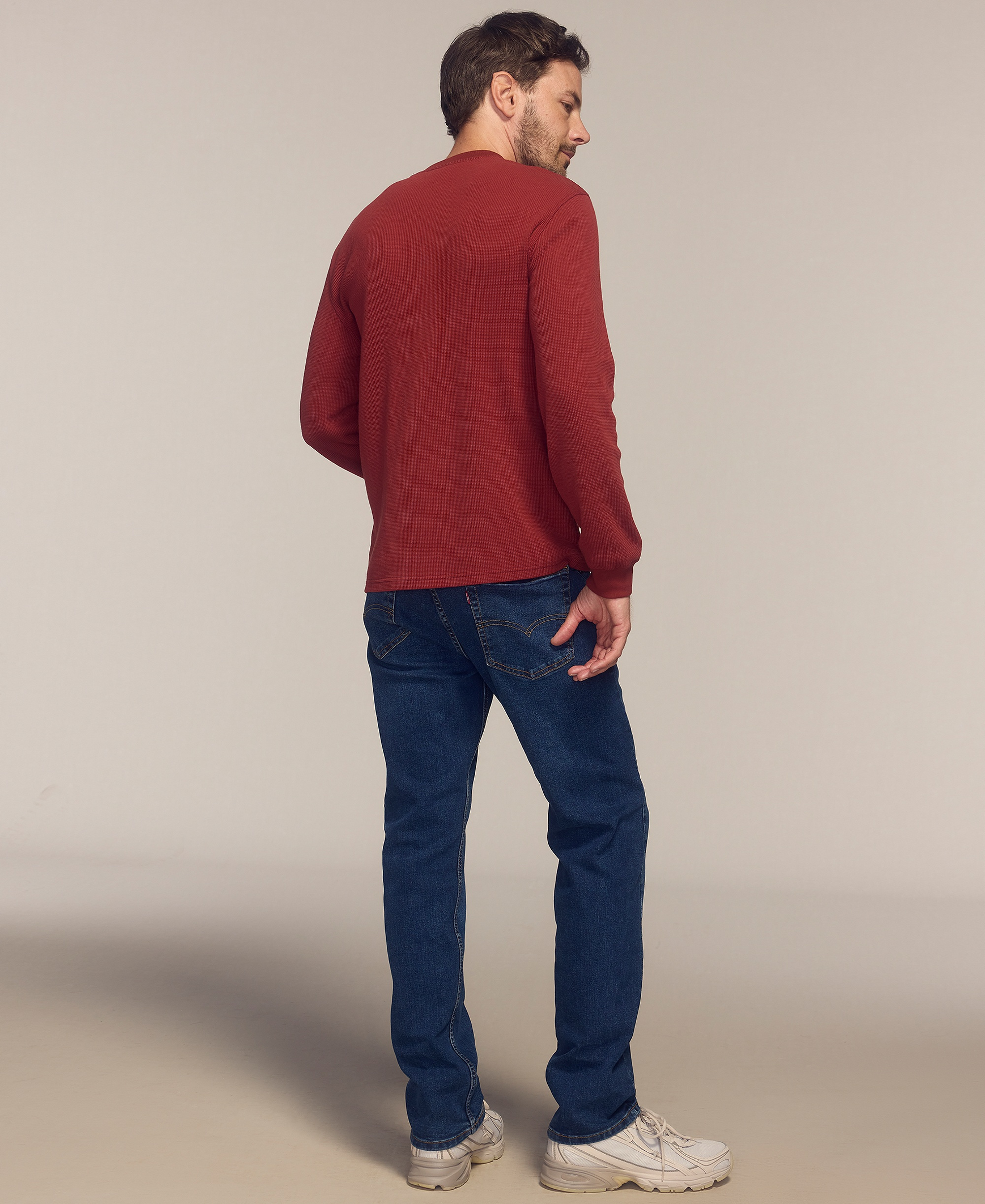 Levi's Men's 506™ Comfort Straight-Leg Stretch Jeans - Midnight Rest Adv