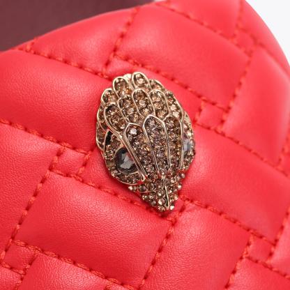 Kurt Geiger London Meena Eagle Slide - Red - view 6