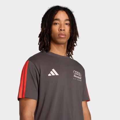 Men's adidas Audi Revolut F1 Team DNA T-Shirt - Utility Black - view 5