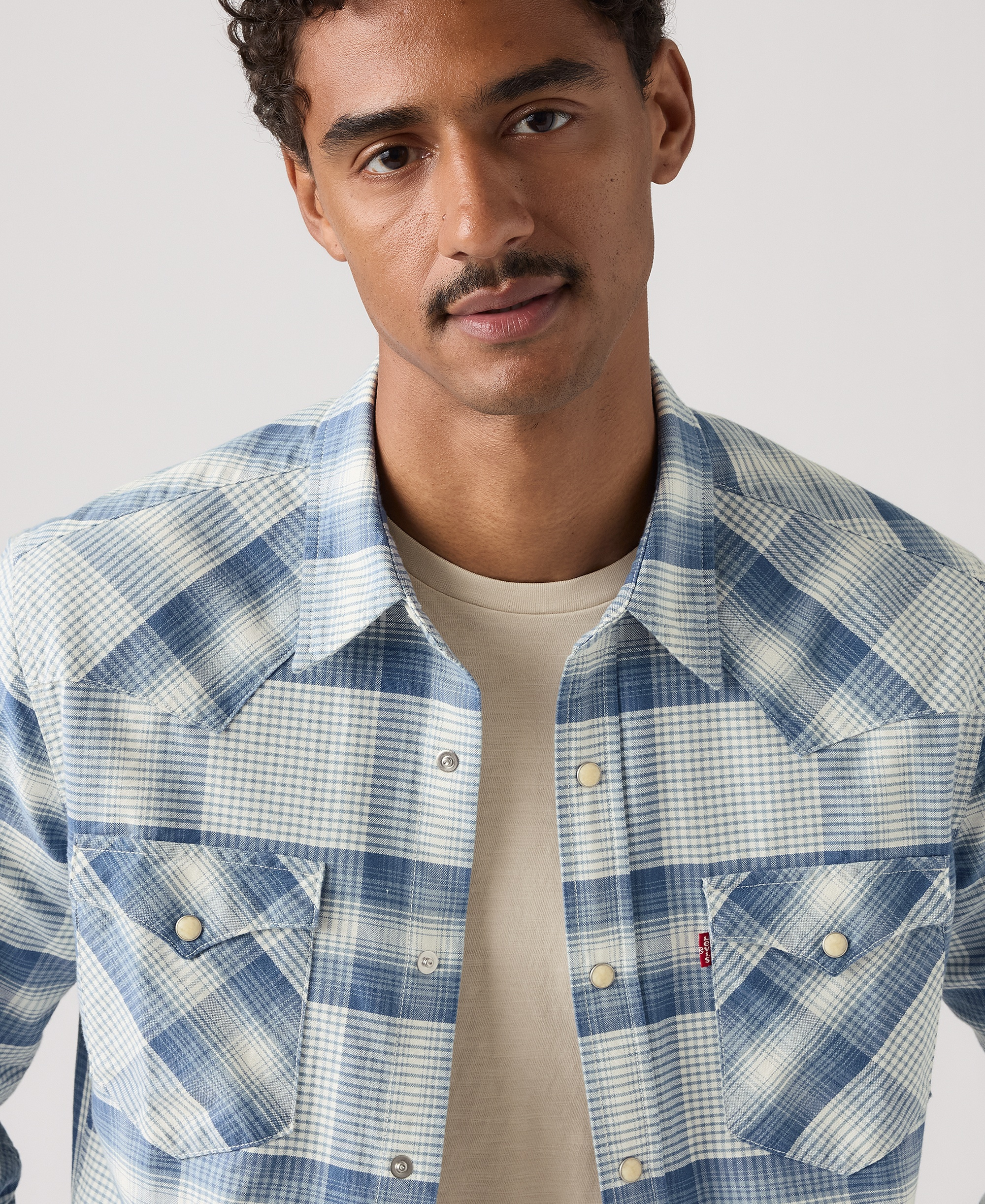 Levi's Men's Classic-Fit Western Shirt - Allure Plaid