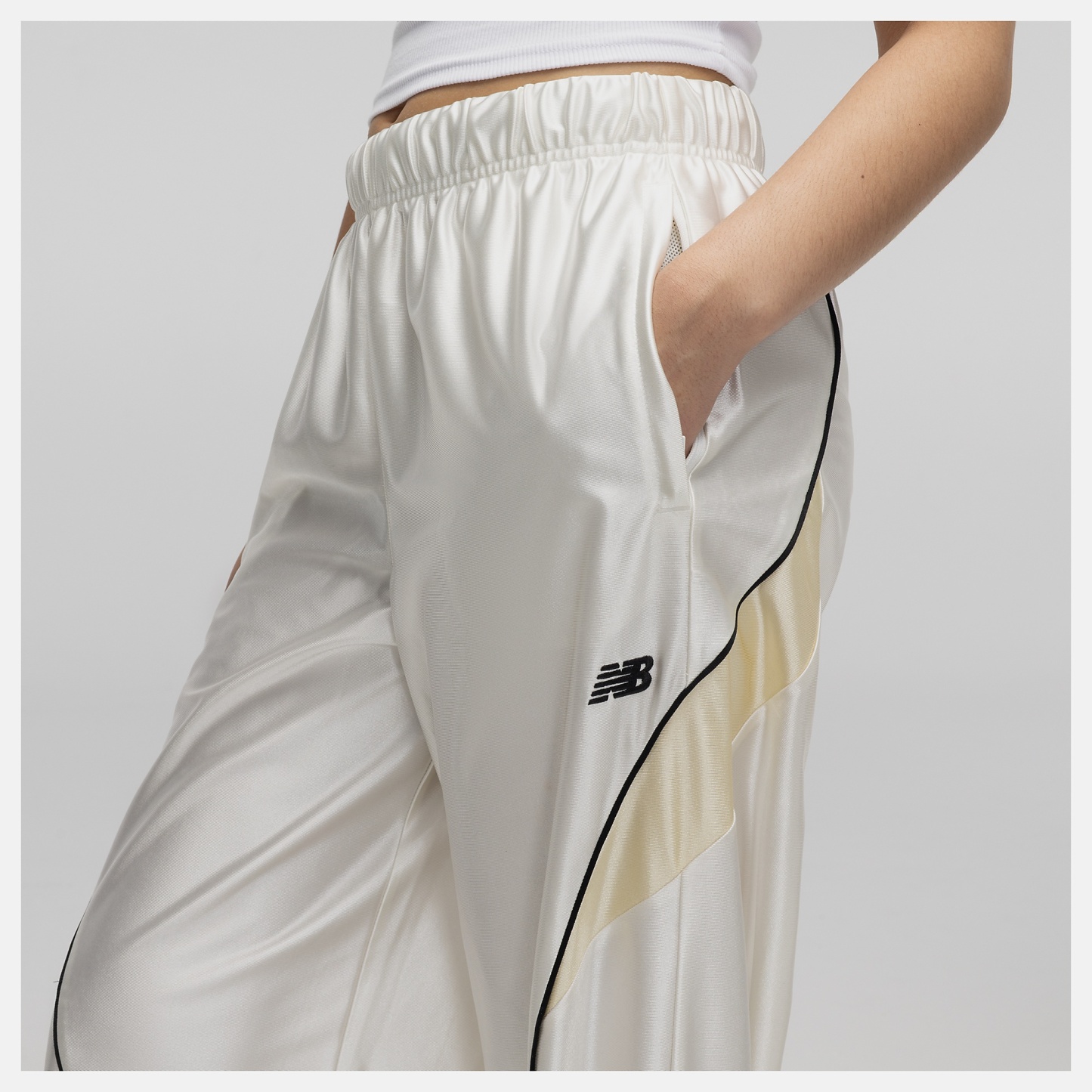 New Balance Basketball Barrel Leg Track Pant, WB62X1S9SST