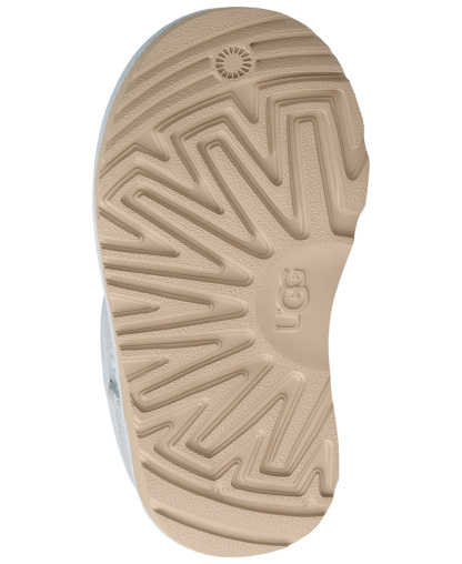 UGG® Toddler Kids Classic Mini II Round Toe Booties - Sky Blue