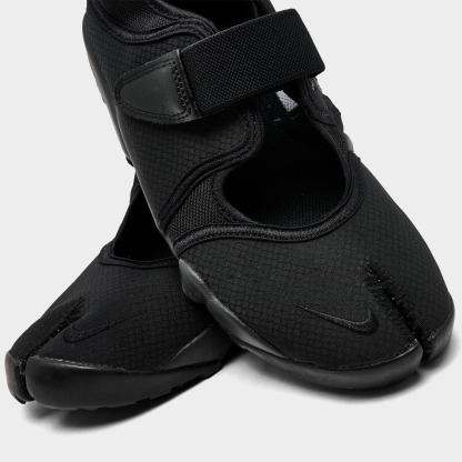 Women's Nithtke Air Rift Breathe Casual Shoes - Black/Black/White - Detail shot