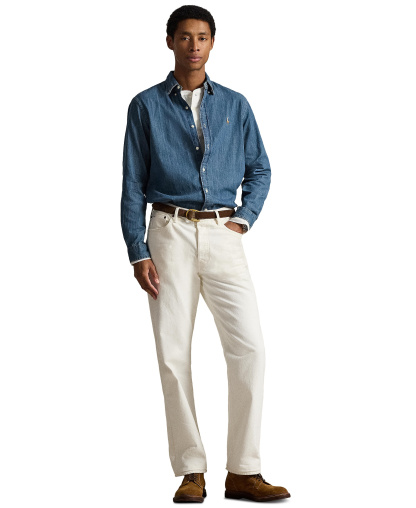 Polo Ralph Lauren Men's Classic-Fit Denim Shirt - Denim