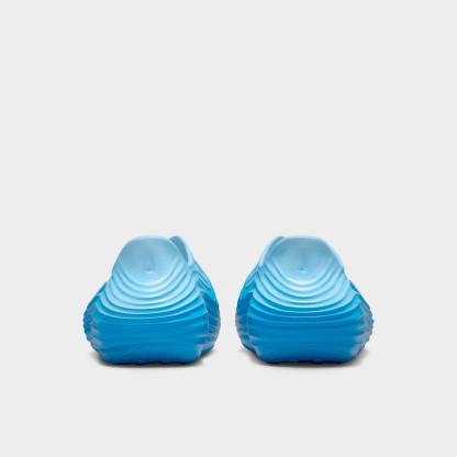 Big Kids' Nithtke ReactX Rejuven8 Recovery Casual Shoes - Glacier Blue/University Blue/Metallic Silver - Back view