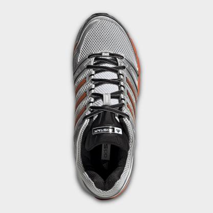 Men's adidas Adistar Control 5 Casual Shoes - Part 1 - Grey/Craft Orange/Core Black - Top view
