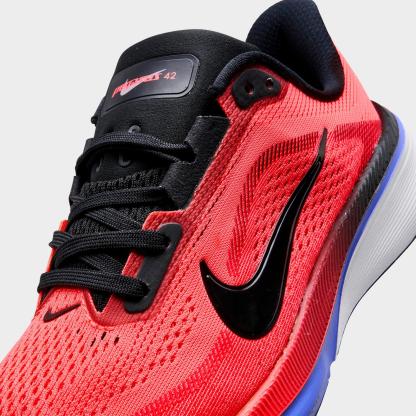 Big Kids' Nike Pegasus 42 Running Shoes - Lava Glow/Flash Crimson/Sapphire/Black