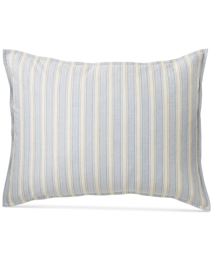 Lauren Ralph Lauren Graydon Bold Stripe Duvet Cover, Twin - Dune And Chambray