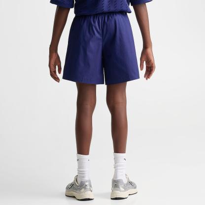 Big Kids' Nithtke Sportswear Woven Shorts - Midnight Navy/Midnight Navy/Soft Pearl/Midnight Navy