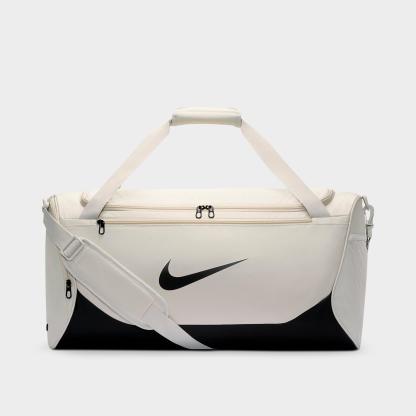 Nithtke Brasilia Training Duffel Bag (Medium, 60L) - Light Bone/Black/Black
