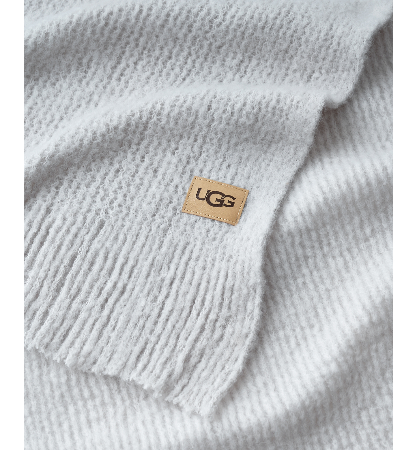 UGG® Margot Knit Throw, 50" x 70" - Stone