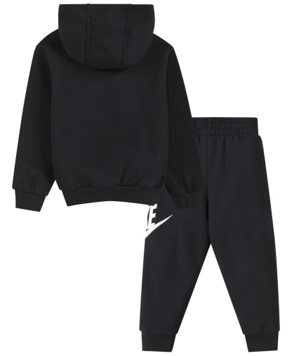 Nike Toddler Boys' and Girls' 2T-4T Club Fleece Long-Sleeve Hoodie and Pants, 2-Piece Set - Black