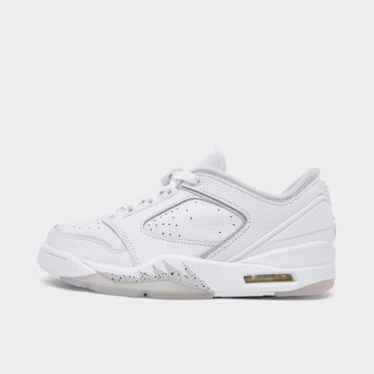 Women's Jordan Sixty Plus Low Casual Shoes - White/Anthracite/Neutral Grey - Left shoe facing left. Outside of the shoe. - view 1