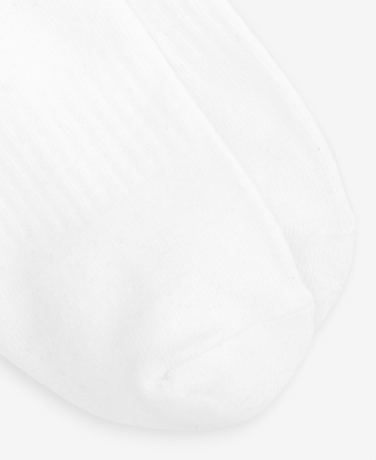 Nike Women's Scalloped Everyday Elevated Crew Socks, 2-Pack - White