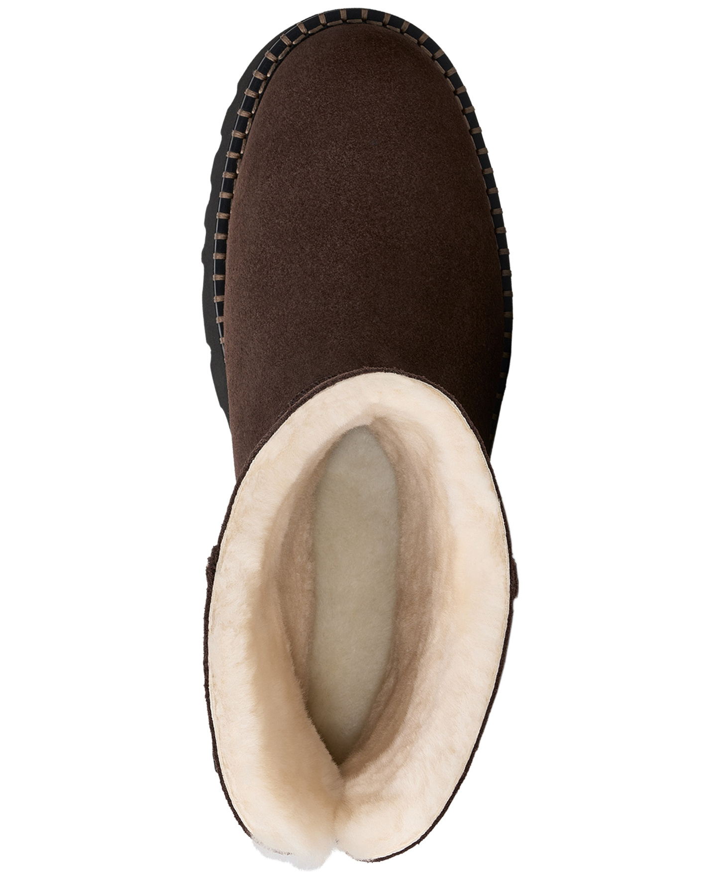 UGG® Women's Uptowner Round Toe Short Booties - Burnt Cedar