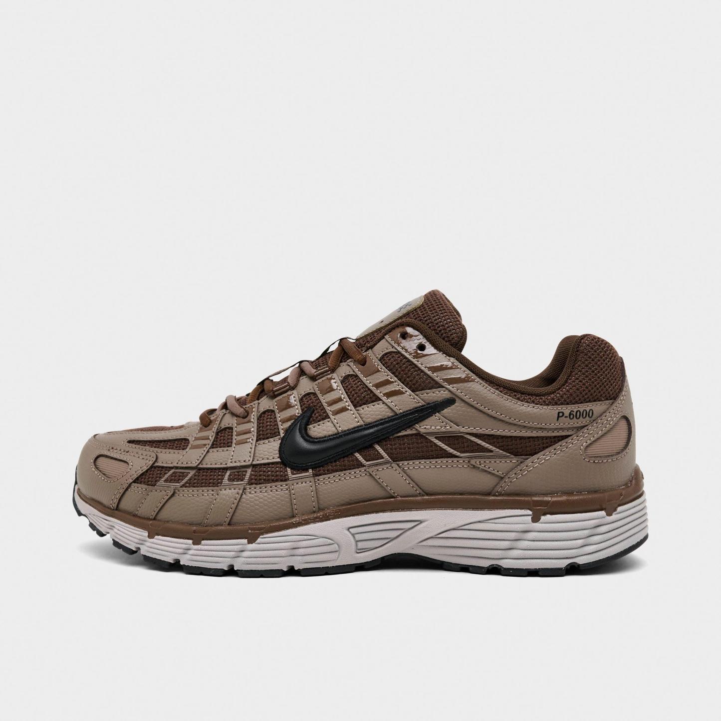 Men's Nithtke P-6000 Casual Shoes - Part 2 - Baroque Brown/Black/Mink Brown/Cacao Wow - Left shoe facing left. Outside of the shoe.