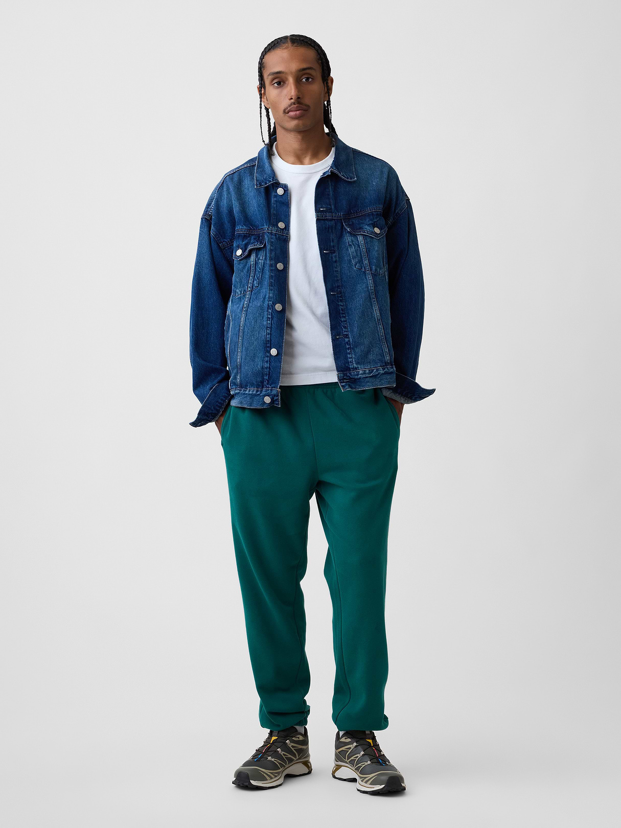 Adult VintageSoft Classic Joggers - Balsam tree green