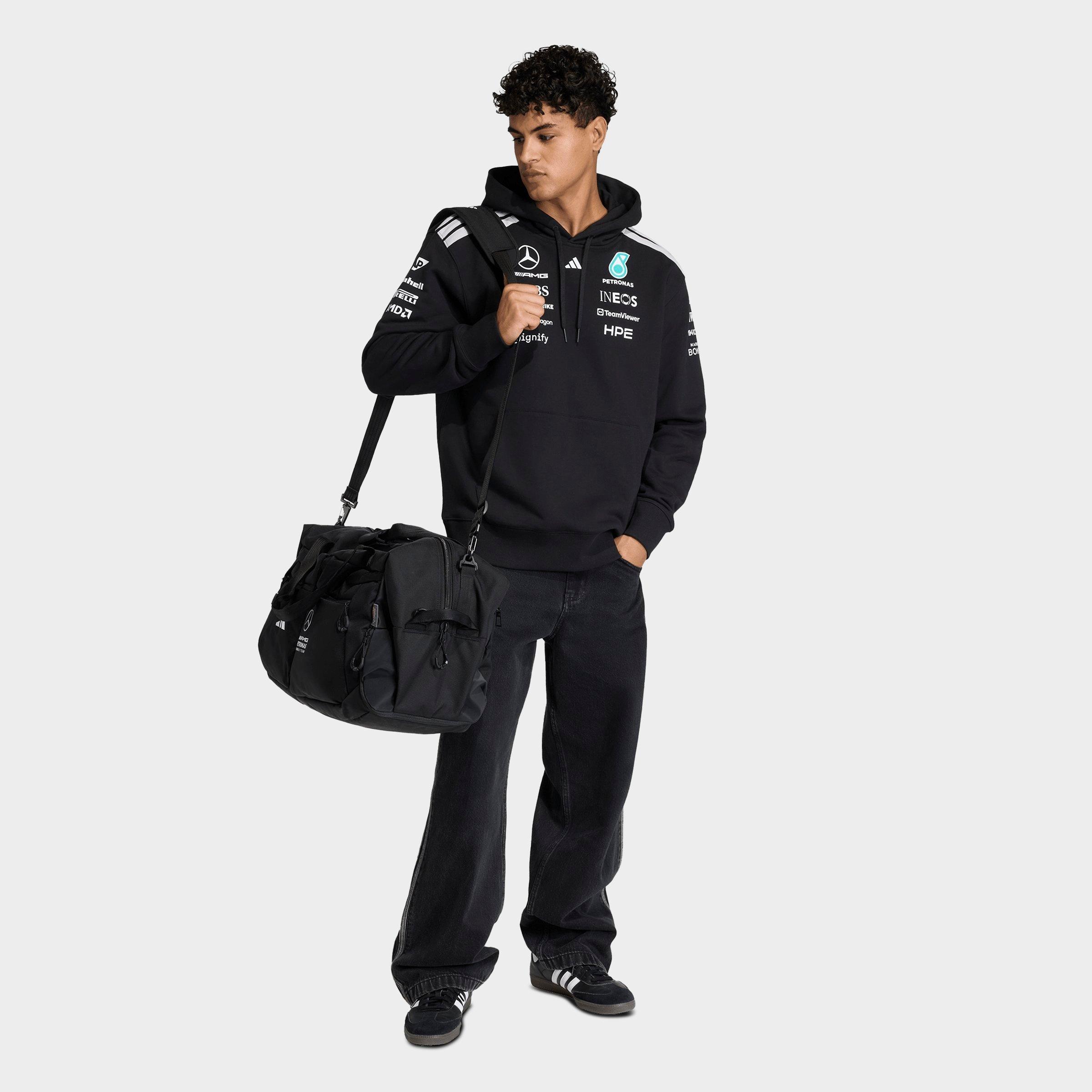 Men's adidas Mercedes-AMG Petronas F1 Team Driver Pullover Hoodie - Black