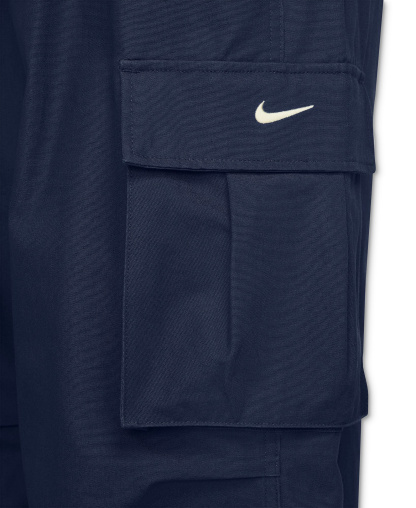 Nike Women's Sportswear Loose Mid-Rise Woven Cargo Pants - Midnight Navy/sail