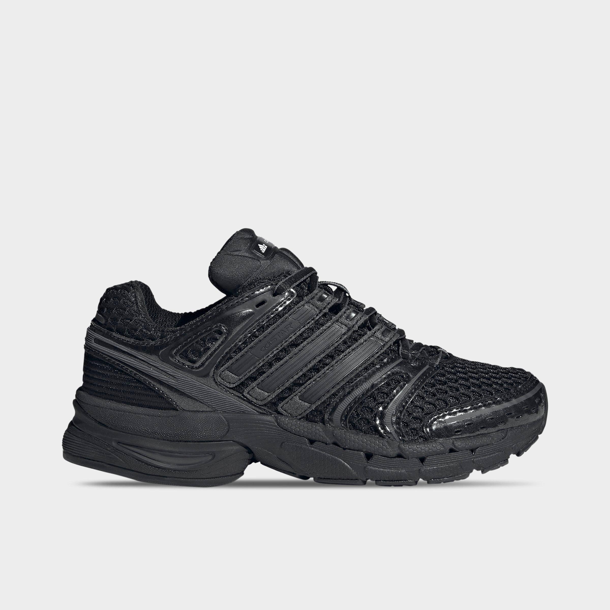 Girls' Big Kids' adidas x Liberty London Adistar Control 5 Casual Shoes - Core Black/Carbon/Grey Five - Left shoe facing left. Outside of the shoe.