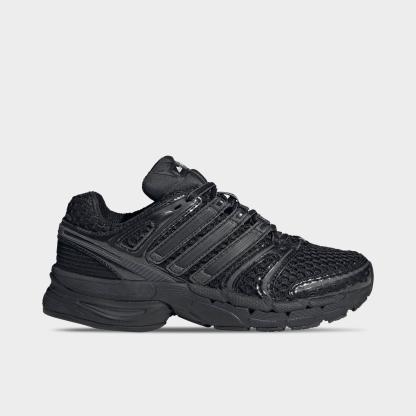 Girls' Big Kids' adidas x Liberty London Adistar Control 5 Casual Shoes - Core Black/Carbon/Grey Five - Left shoe facing left. Outside of the shoe.