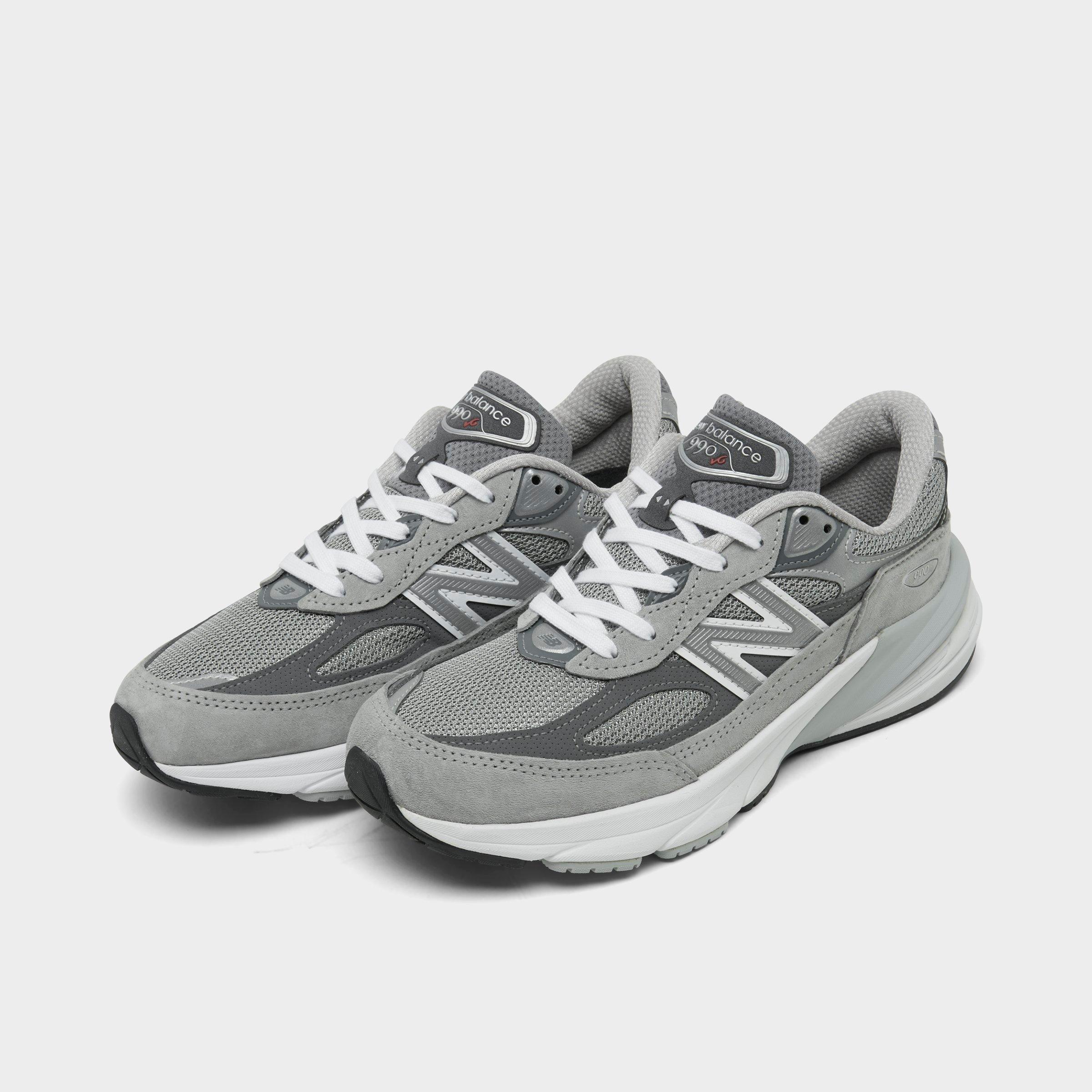 Women's New Balance Made in USA 990v6 Running Shoes - Grey/Grey - view 2