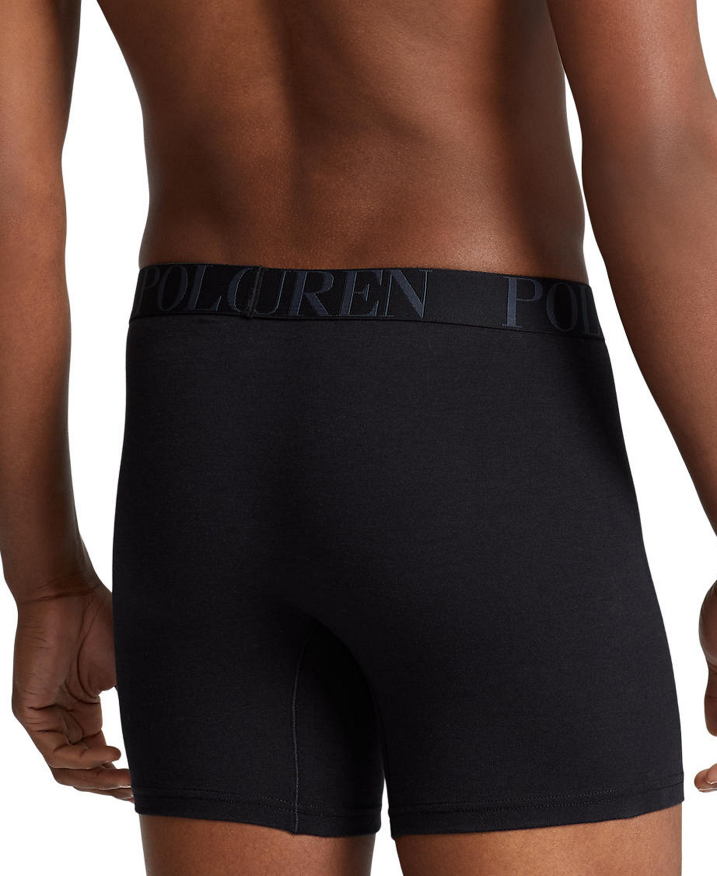 Polo Ralph Lauren Men's 5-Pack Stretch Classic Fit Boxer Briefs - Assorted Blue/Black/Grey
