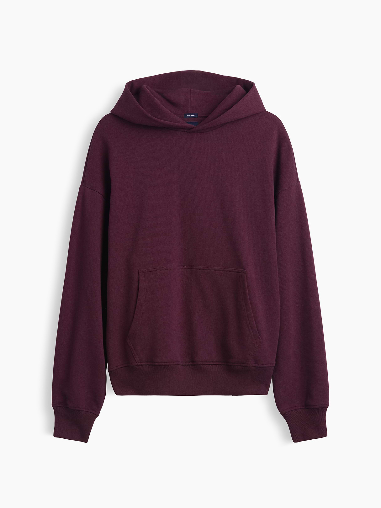 Adult Heavyweight Oversized Hoodie - Bordeaux purple