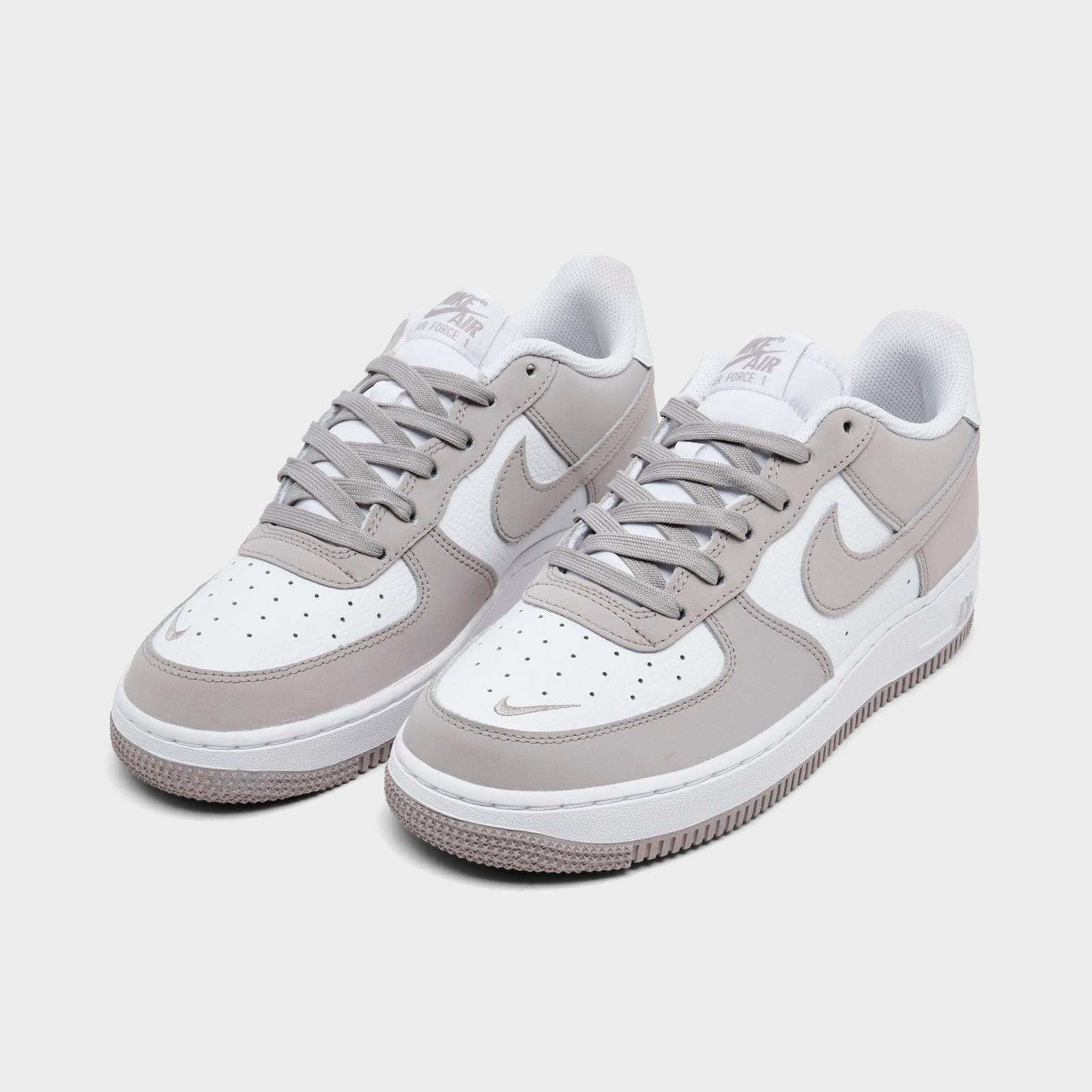 Big Kids' Nike Air Force 1 Low Casual Shoes - College Grey/College Grey/White