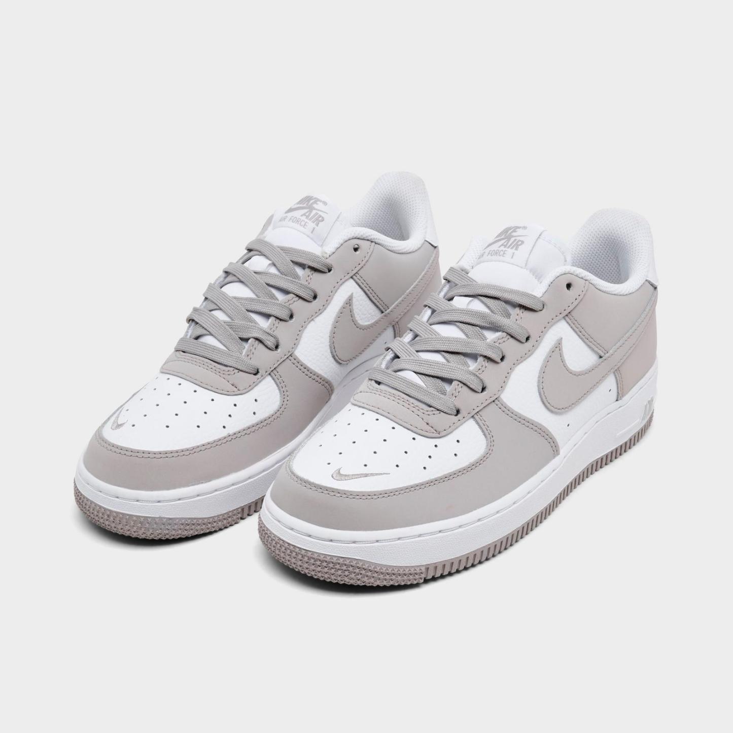 Big Kids' Nike Air Force 1 Low Casual Shoes - College Grey/College Grey/White