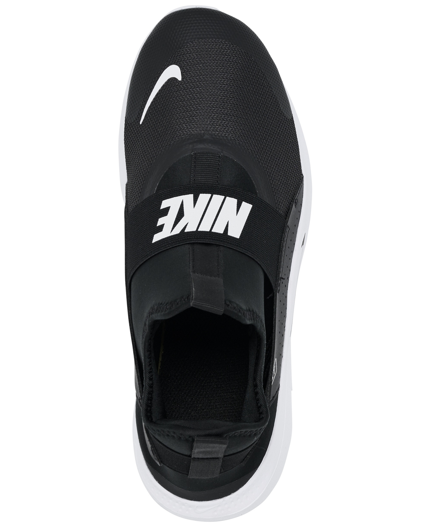 Nike Big Kids Flex Runner 4 Slip-On Running Sneakers from Finish Line - Black