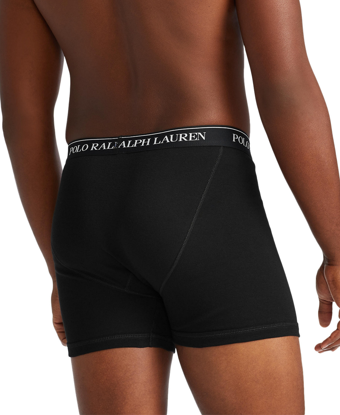 Polo Ralph Lauren Men's 5-Pack Classic Cotton Boxer Briefs - Polo Black