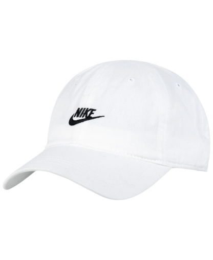 Nike Boys' and Girls' 4-7 Futura Classic Baseball Cap - White