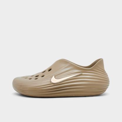 Men's Nithtke ReactX Rejuven8 Recovery Casual Shoes - Part 2 - Khaki/Khaki/Khaki - Left shoe facing left. Outside of the shoe.