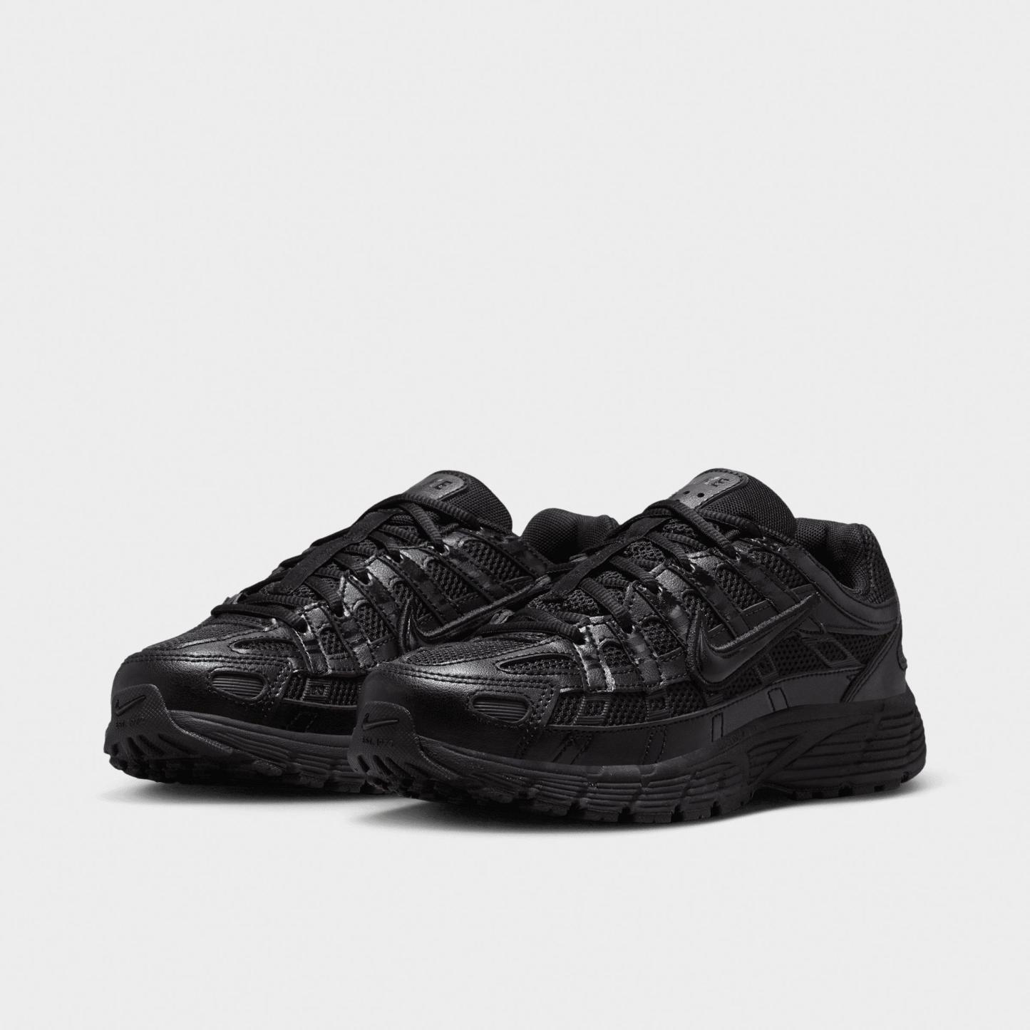 Big Kids' Nithtke P-6000 Casual Shoes - Black - Both shoes facing left