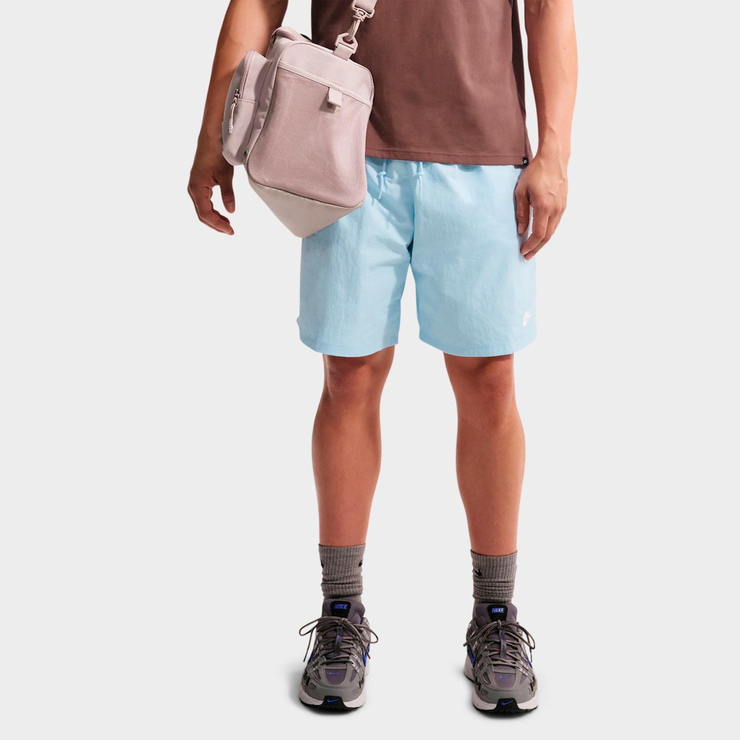 Men's Nithtke Sportswear Club Gel Block Sport Shorts - Hydrogen Blue/White