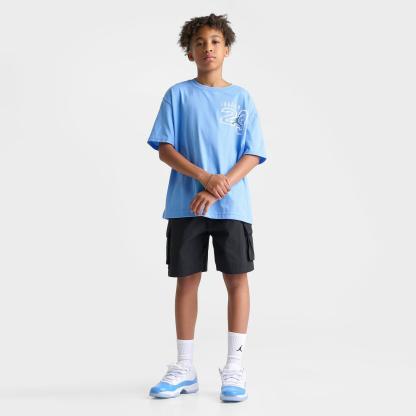 Big Kids' Jordan Vintage Layup Graphic T-Shirt - University Blue - view 2