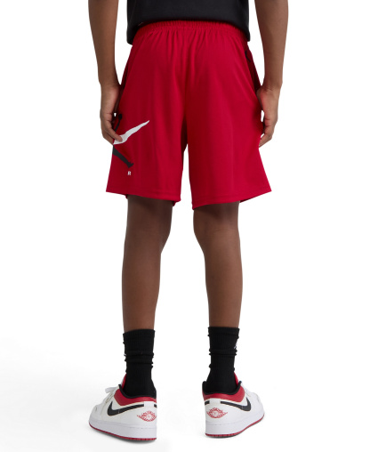 Jordan Boys' 8-20 Graphic Varsity-Style Mesh Shorts - Gym Red