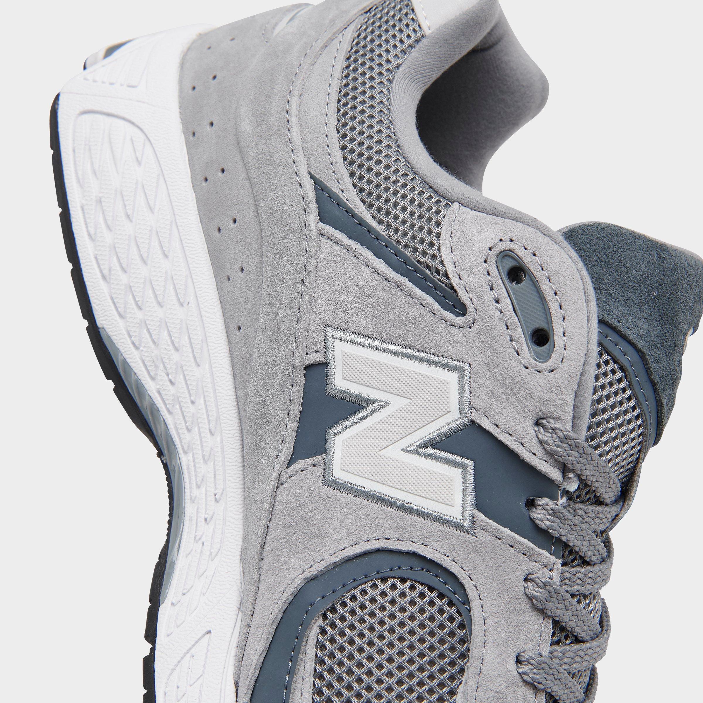 Men's New Balance 2002R Casual Shoes - Steel/Lead/Orca - view 3