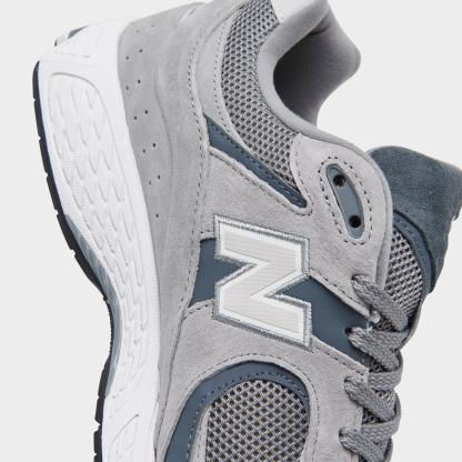 Men's New Balance 2002R Casual Shoes - Steel/Lead/Orca - view 3