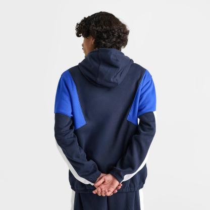 Men's Nithtke Club Fleece Tracksuit Pullover Hoodie - Obsidian/White/Game Royal/White